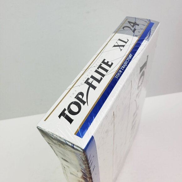 Top Flite XL Golf Balls Tour Trajectory 24 Count Pack 1990s NOS Sealed - Picture 7 of 8